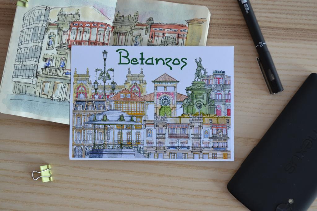 Hotel Garelos Betanzos Luaran gambar